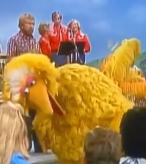 The Nashville Edition backing Big Bird