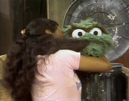 Sonia Manzano (Maria) & OscarSesame Street Episode 1098