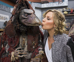 Gigi Edgley & SkekSilJim Henson's Creature Shop Challenge