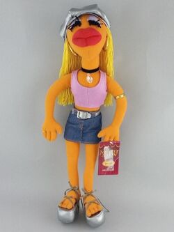 Miss Piggy Plush Doll Muppets Sababa Toy 16 inch