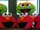 Sesame Street cushions (Universal Studios Singapore)