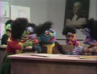 On the wall of a classroom at Roosevelt Franklin Elementary School