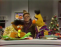 ...then, Mr. Hooper stops by to give them exactly what they wanted for Christmas.