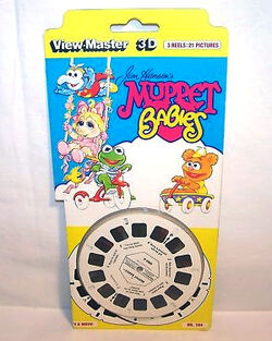 Vintage View-Master Viewmaster Muppet Babies - 3 reels - 1985