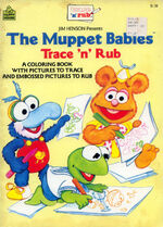 The Muppet Babies Trace 'n Rub Happy House Books 1987