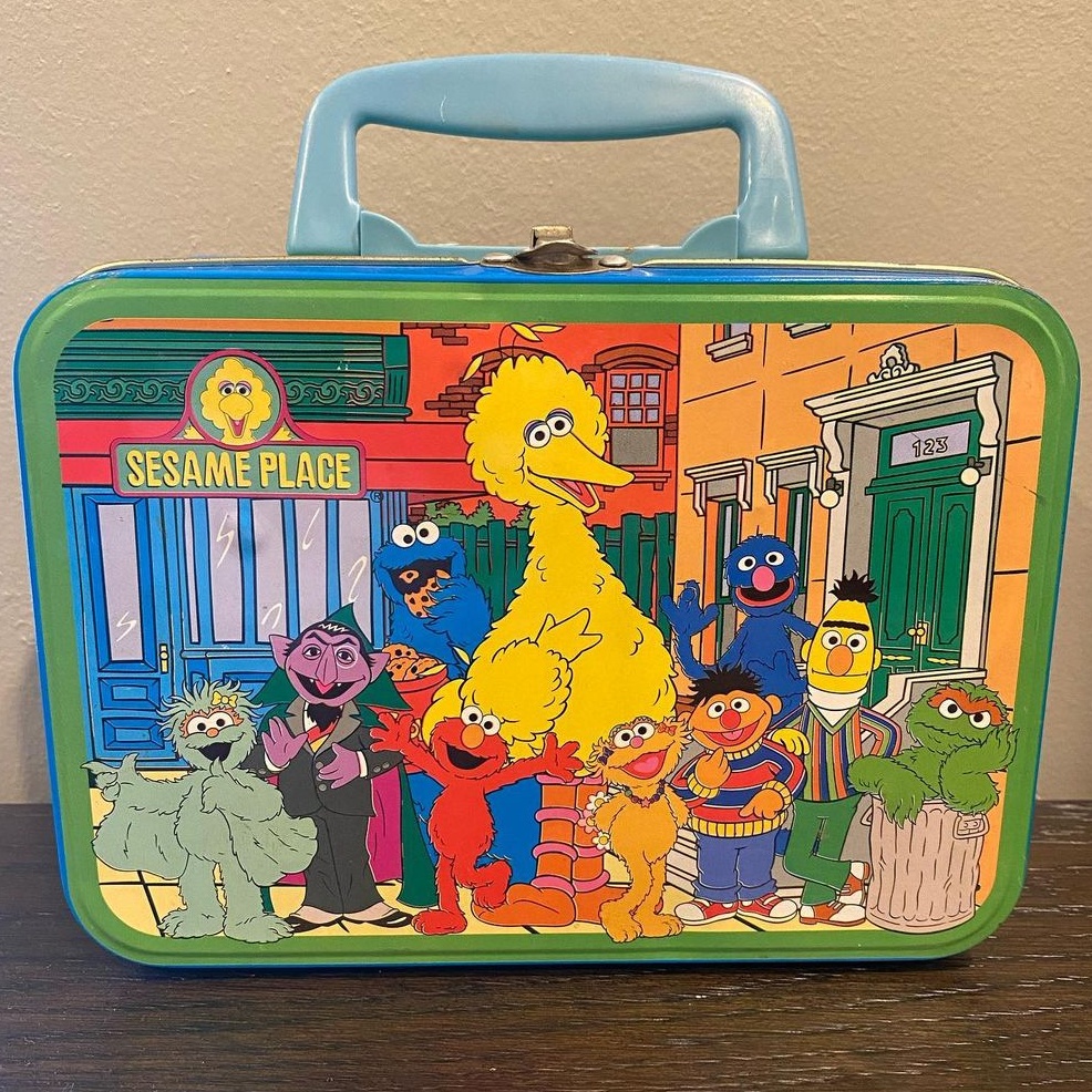 Sesame Street Metal Lunch Box