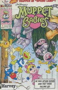 Muppet Babies # 4 VF Marvel Star Comic Book Ms. Piggy Kermit The