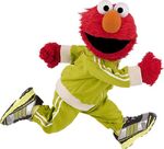 Elmo jogging