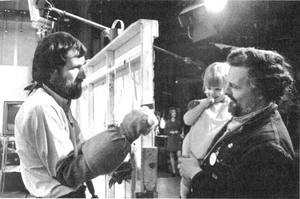  and Jon Stone on set of  of .