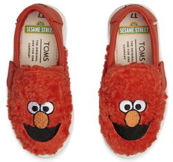 Sesame street x toms elmo tiny shop toms classics