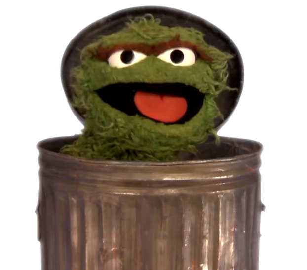 oscar the grouch head