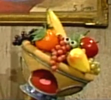 Betty Bowl of Plastic Fruit