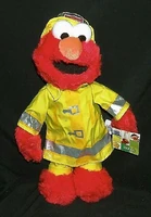 Elmo as a fireman