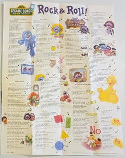 Rock & Roll! song-lyric poster 1990