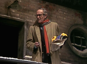 Henry Fonda, complaining on the balcony.