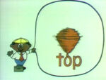 Speech Balloon: T - Top (holdover from season 1)