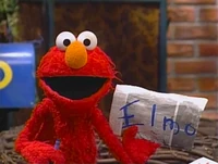 "Elmo Wrote His Name"