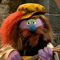 minstrel in "King Sneer"