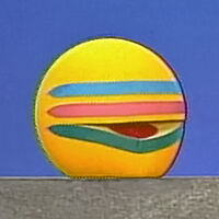 boy ball ("Bruce") in Kermit Lecture: Same and Different Balls