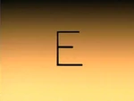 Letter E Upper and Lower Case