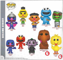 Elmo sales pop figure