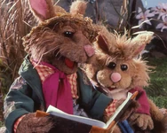 The Storyteller with future protégé Bean