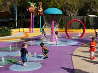 Bert and Ernie's Watering HoleWater attraction