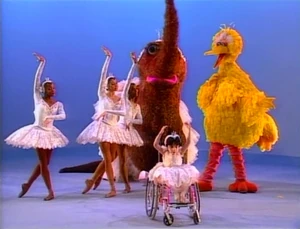 The  and friends perform "