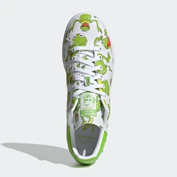 adidas gazelle silver green womens Adidas Unisex Stan Smith Kermit Sneakers White/Green
