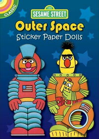 Dover outer space sticker paper dolls