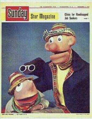 Sunday Star Magazine Sam and Friends