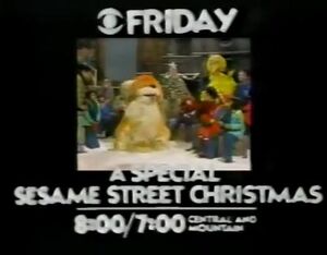 CBS Sesame Street Christmas Special Promo