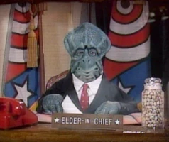 The Elder-in-Chief from "Nuts to War"