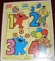 Sesame Street Babies: Numbers 4 pc