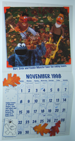November 1998 Calendar