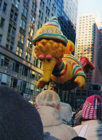 Original Big Bird balloon, 1988-2000