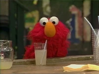 Elmo drinks three glasses of lemonade in Sesame Street Episode 2278