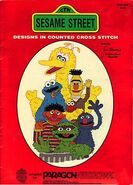 1983 Counted Cross-Stitch patterns book