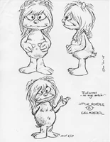 Michael Frith's concept for "Girl Monster" (Molly)
