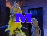 "M" is for money.