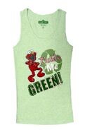 "Elmo - Tickle Me Green" tank