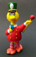 Big Bird as a drum major