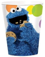 Cookie Monster party cups 2011