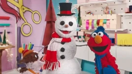 HolidayHelpers-Snowman.jpg (99 KB) SnowmanElmo and Tango Holiday Helpers and "Santa's Sleigh"