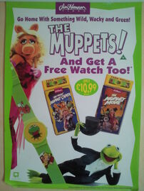 The Muppet Movie & The Great Muppet Caper on VHS 1993 UK Version