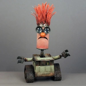 Prop built for the photo shoot by .