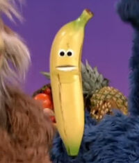 banana in "A Cookie is a Sometime Food"