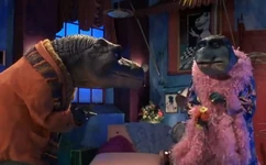 Theodorerex-charlene2.jpg (66 KB) Charlene again, between the two dinosaurs