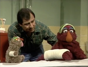 For a little over three weeks,  is seen wearing a cast after .