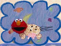 Refrigerator Art Elmo's World: Drawing